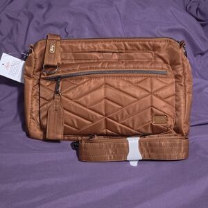 NWT Lug Stretch Crossbody In Copper - Sold Out Color